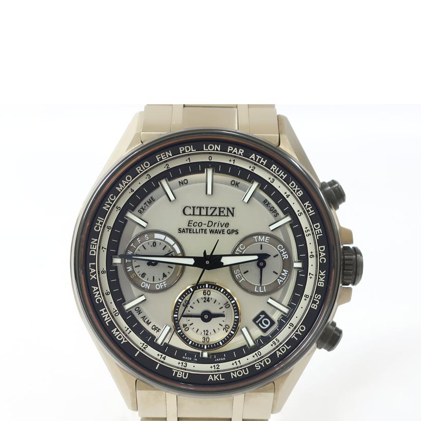 CITIZEN シチズン/アテッサ　ムーンゴールド　限定モデル　ソーラー電波時計/CC4004-66P//951******/Aランク/65