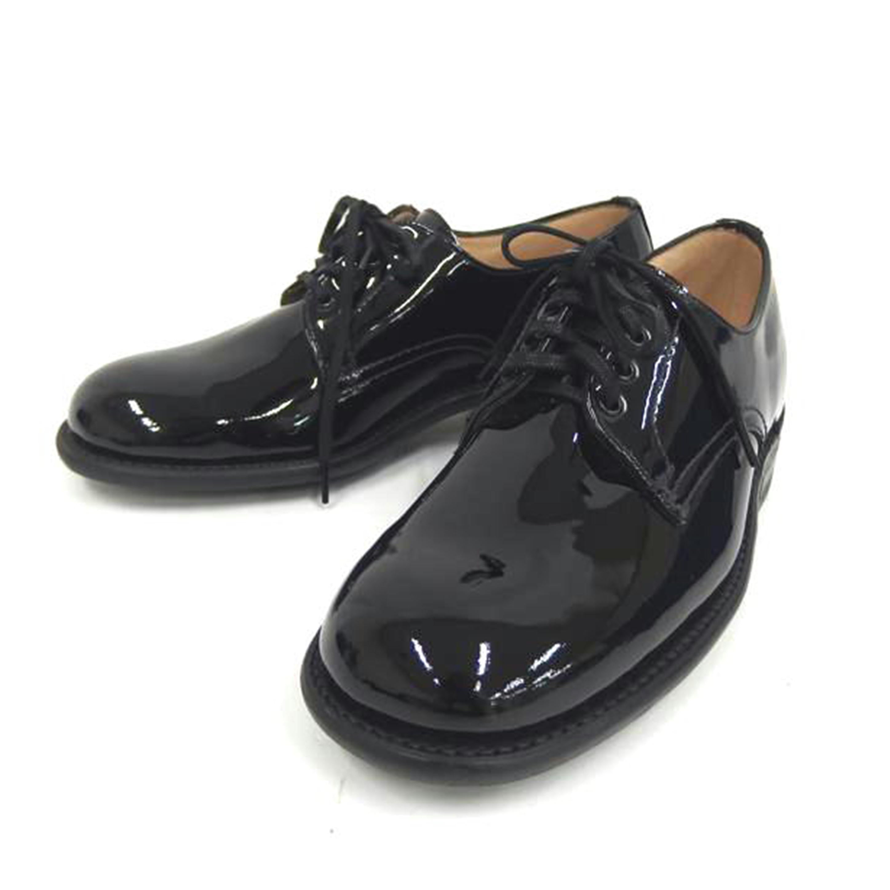 Sanders サンダース/パテントレザーエナメルシューズ／ブラック/20803P//ABランク/82