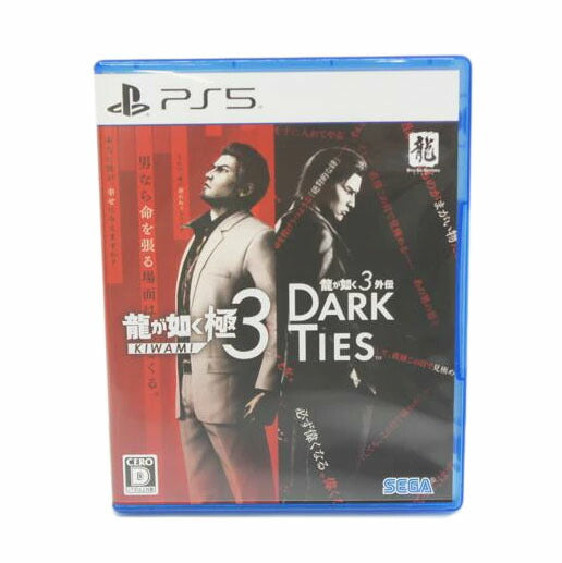 SEGA セガ/龍が如く　極3／龍が如く3外伝　Dark　Ti　e　s／PS5//Aランク/05