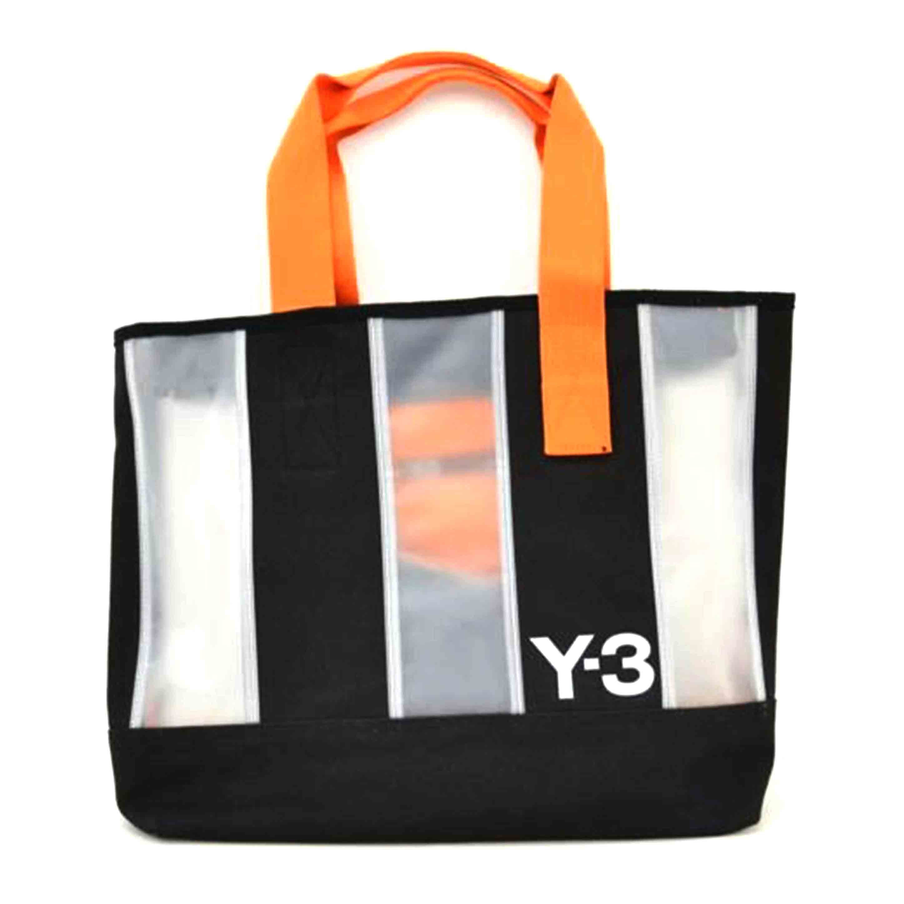 Y－3 ワイスリー/キャンバスxビニールトートバッグ//Aランク/75