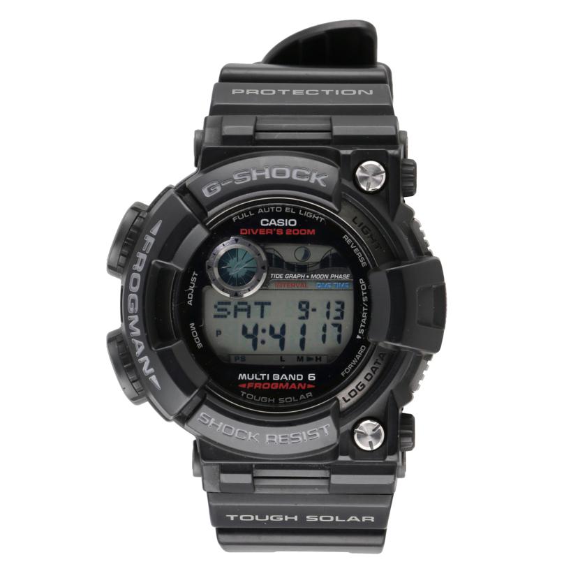 CASIO カシオ/G－SHOCK／FROGMAN／電波ソーラー/GWF-1000//318**********/ABランク/75