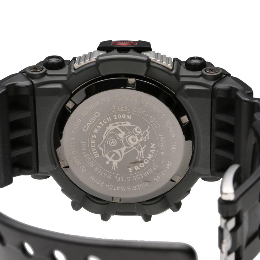 CASIO カシオ/G－SHOCK／FROGMAN／電波ソーラー/GWF-1000//318**********/ABランク/75