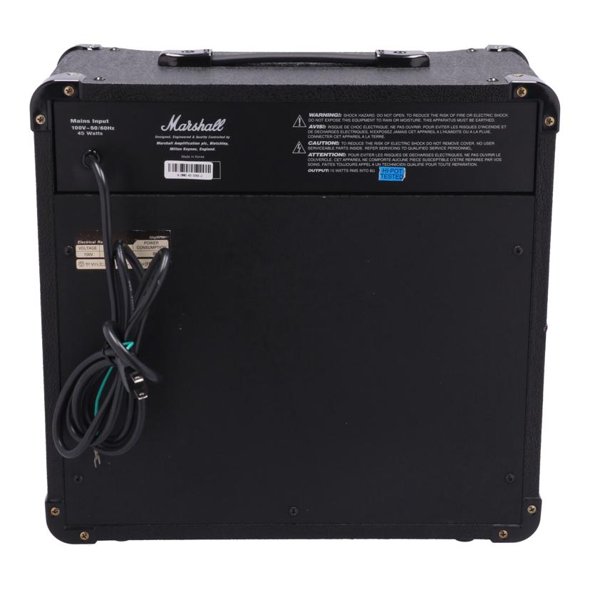 Marshall　 マーシャル　/ギターアンプ/MG15CDR//KG433355J/Bランク/77
