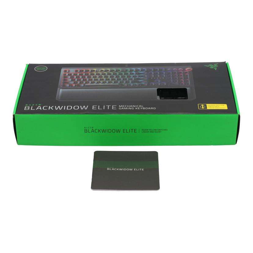 Razer レイザー /ゲーミングキーボード/BlackWidow Elite JP /RZ03-02622800-R3J1//IO2031F34600354/Bランク/25