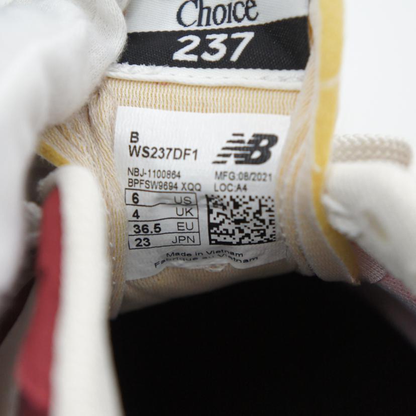 new　balance ニューバランス/ローカットスニーカー／RD/WS237DF1//Aランク/94