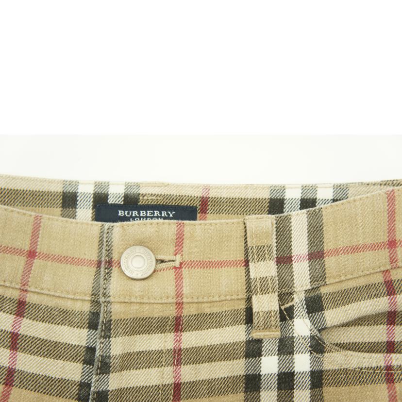 BURBERRY ﾊﾞｰﾊﾞﾘｰ/パンツ／ノバチェック柄/FQ076-077-14//Bランク/94