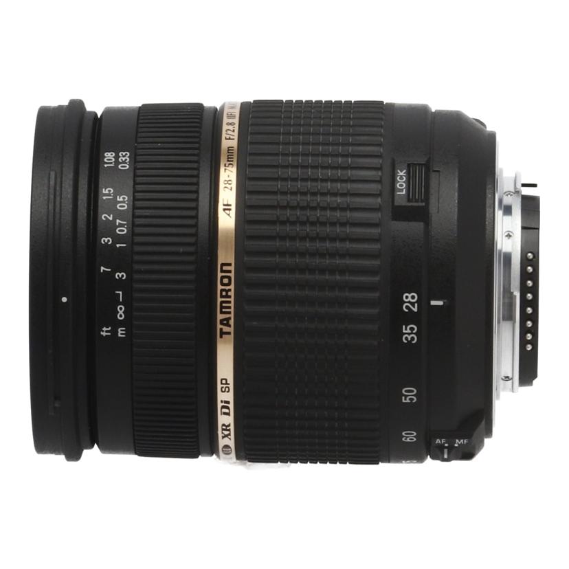 TAMRON　Nikon タムロン　/交換レンズ／28－75mm/SP AF 28-75mm F2.8 XR Di LD Asp//025206/ABランク/62