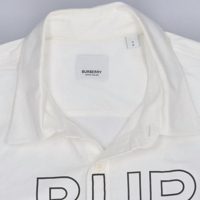 ＢＵＲＢＥＲＲＹ バーバリー　BURBERRY　シャツ　ホワイト　ブラック　ホースフェリーロゴプリント　メンズ　サイズ　SP　180/92A　CH/ホースフェリーロゴプリント　ホワイトブラック/THTHAGAR129SAM//8036768/ABランク/37