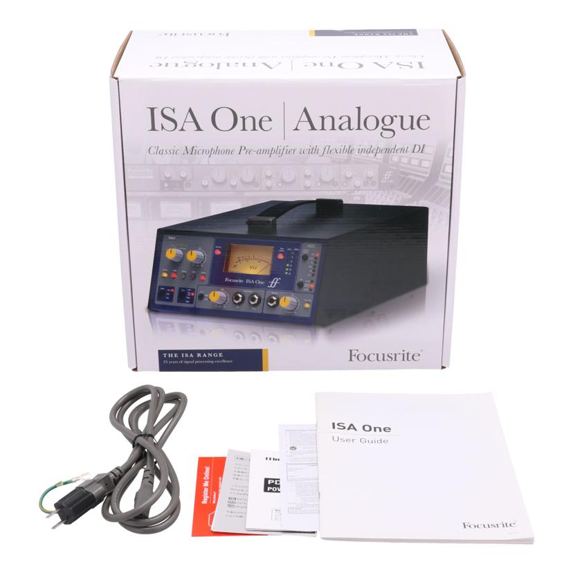 Focusrite フォーカスライト　/マイクプリアンプ/ISA One Analogue//IA4808414434/ABランク/70