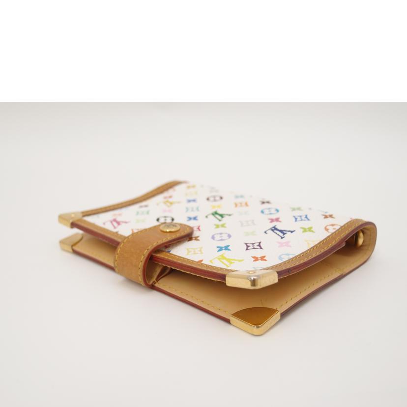 LOUIS　VUITTON ルイヴィトン　ビトン　手帳カバー　白　レディース　モノグラム　/アジェンダPM／マルチカラー／ブロン/R20896//CA0***/Bランク/69