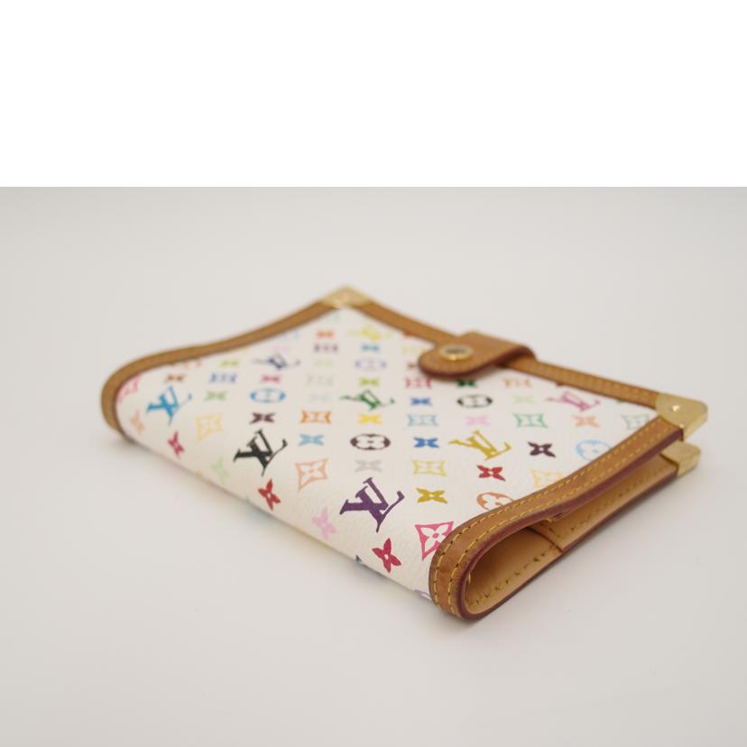 LOUIS　VUITTON ルイヴィトン　ビトン　手帳カバー　白　レディース　モノグラム　/アジェンダPM／マルチカラー／ブロン/R20896//CA0***/Bランク/69