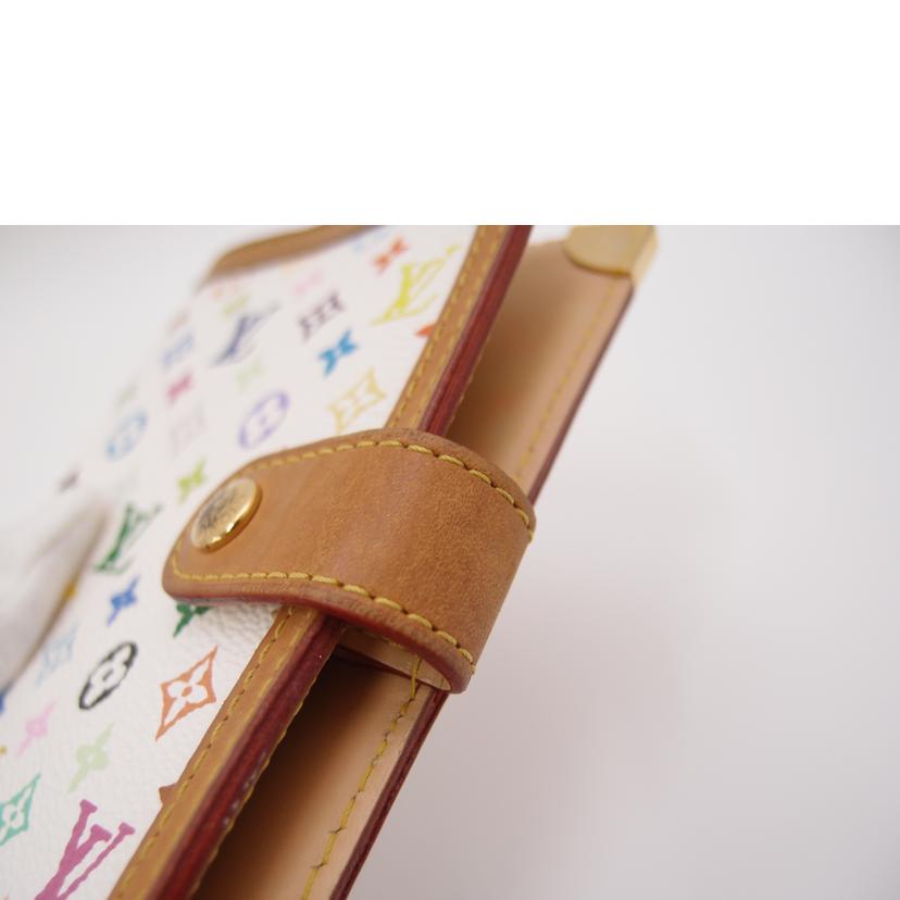 LOUIS　VUITTON ルイヴィトン　ビトン　手帳カバー　白　レディース　モノグラム　/アジェンダPM／マルチカラー／ブロン/R20896//CA0***/Bランク/69