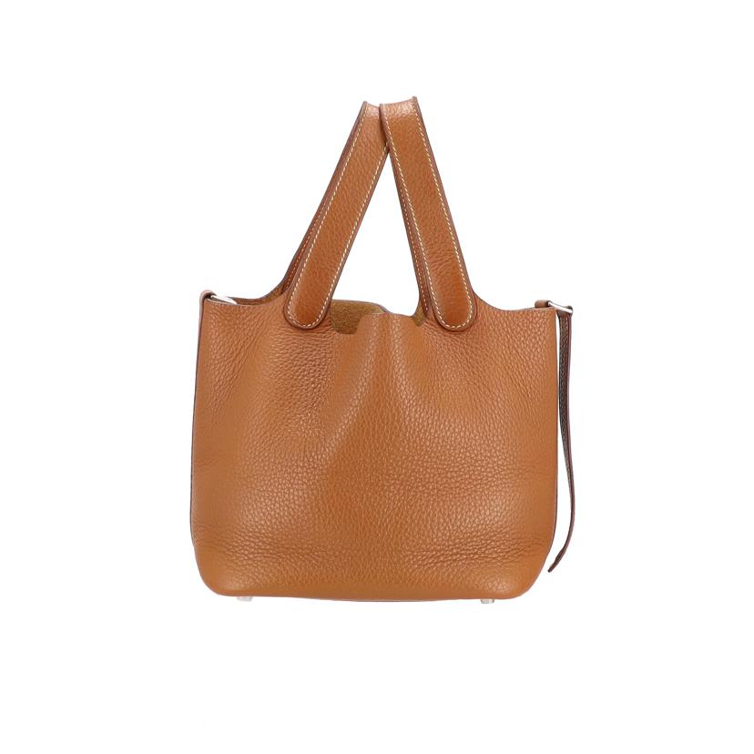 HERMES エルメス/ピコタンロックPM／トリヨンクレマンス／ゴールド//□O/ABランク/91