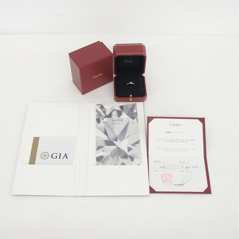 Cartier カルティエ/Pt950エタンセドゥカルティエダイヤリング0.20/＃9/1.7/0.20//RBX810/#49/Aランク/75