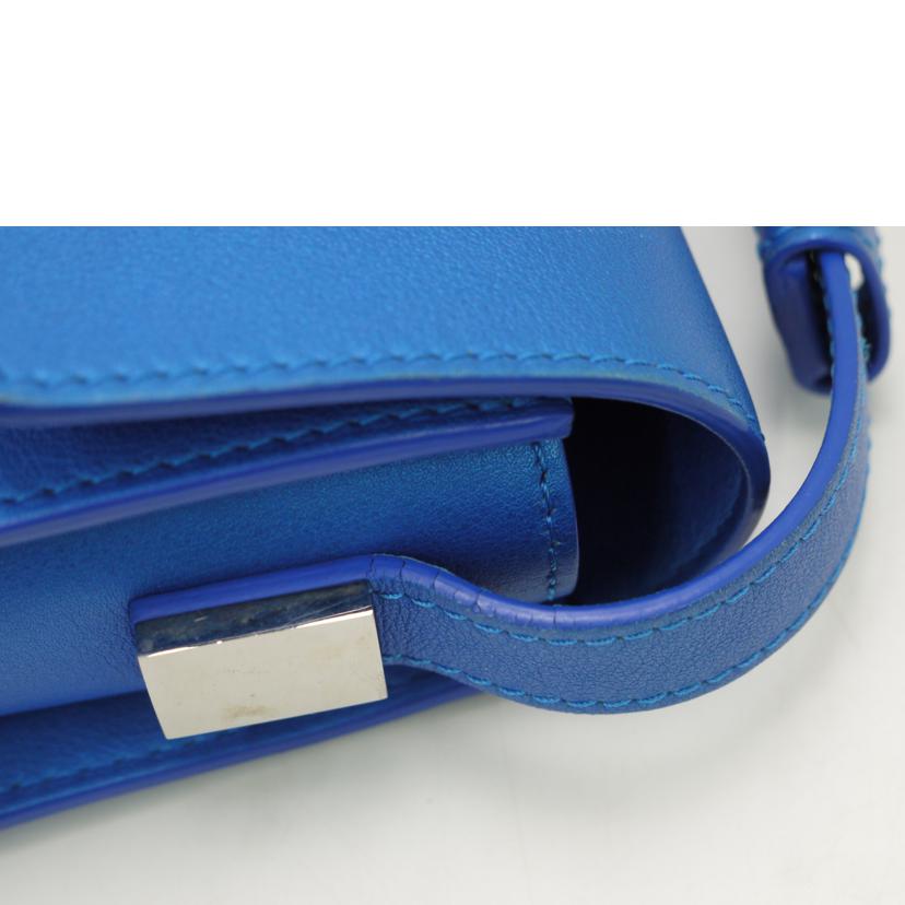 DELVAUX デルヴォー/マダムミニレザーショルダー／ブルー//Aランク/69