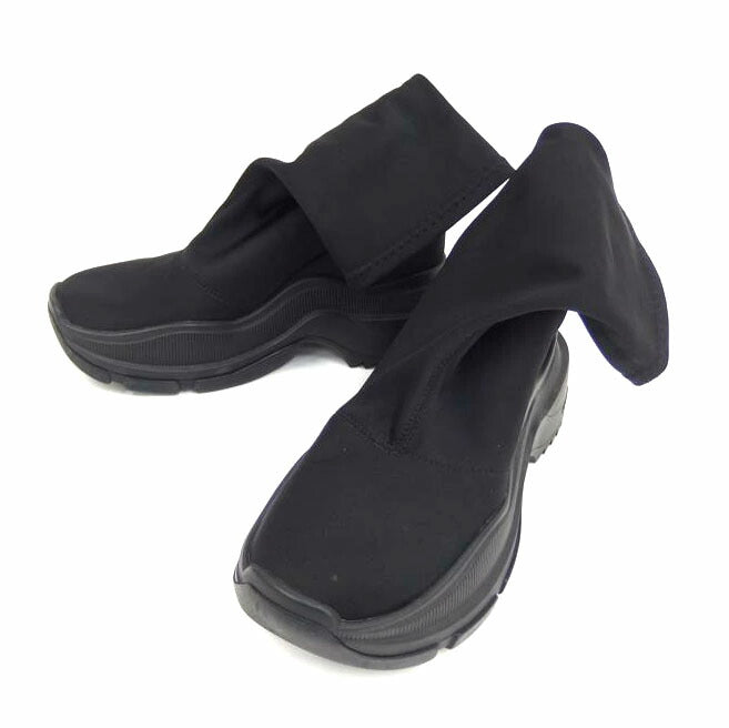 YELLO イエロー/SINGLE　SNEAKER　ショートブーツ／ブラック//ABランク/82