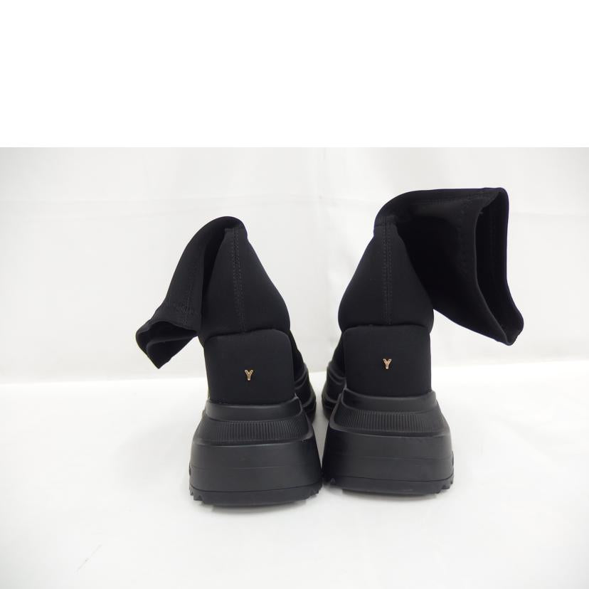 YELLO イエロー/SINGLE　SNEAKER　ショートブーツ／ブラック//ABランク/82