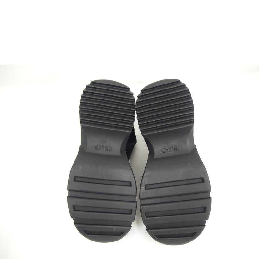 YELLO イエロー/SINGLE　SNEAKER　ショートブーツ／ブラック//ABランク/82