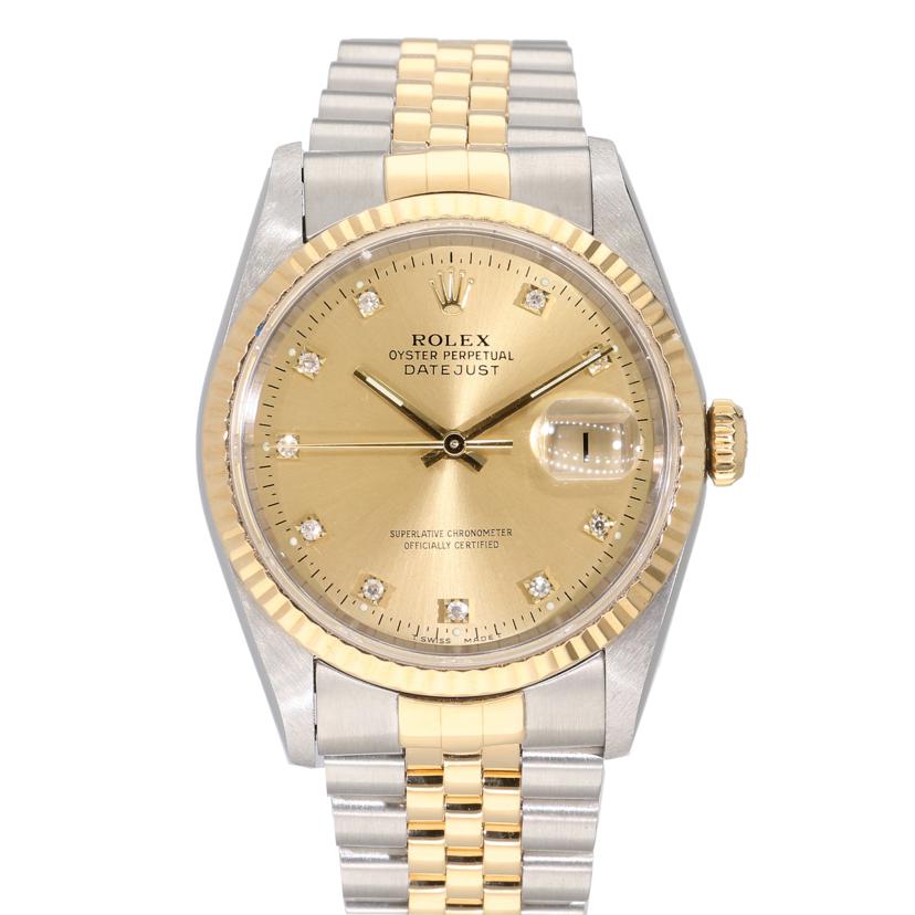 ROLEX ロレックス/DATE JUST 10P ダイヤ/16233G//S96****/ABランク/91
