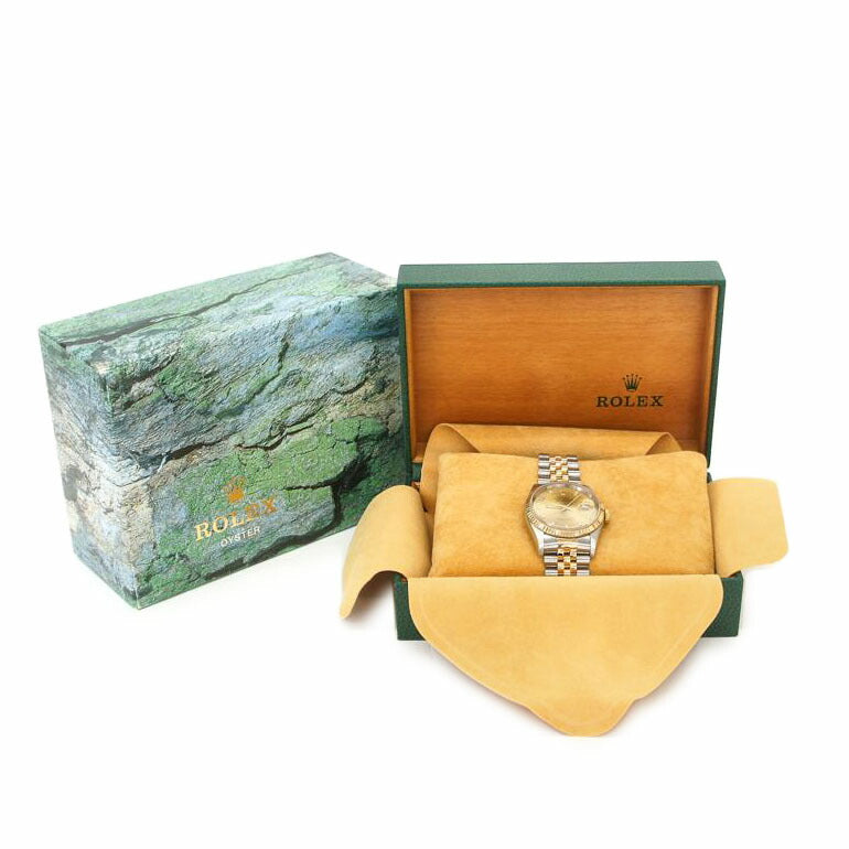 ROLEX ロレックス/DATE JUST 10P ダイヤ/16233G//S96****/ABランク/91