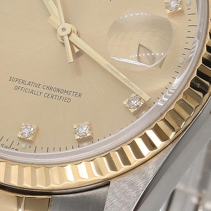 ROLEX ロレックス/DATE JUST 10P ダイヤ/16233G//S96****/ABランク/91
