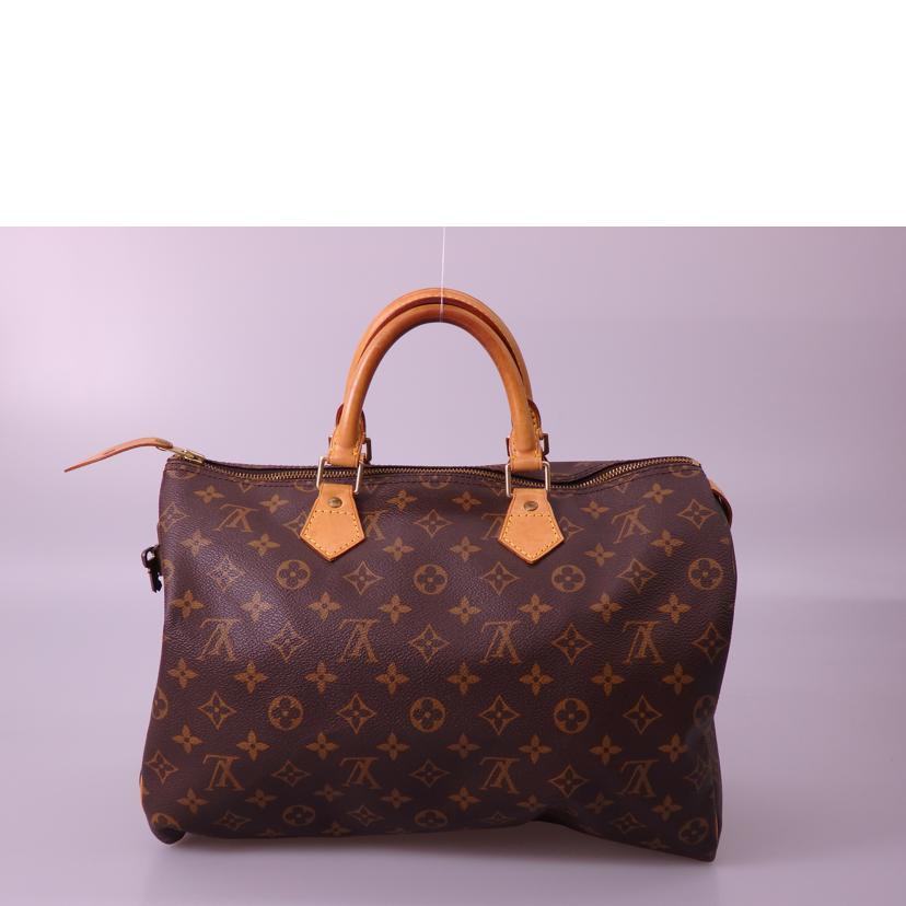 LOUIS　VUITTON ルイヴィトン ルイ・ヴィトン ビトン ショルダーバッグ ハンドバッグ トートバッグ ブラウン メンズ レディース 定番 人気 ＬＶ 斜め掛け 肩がけ/旧型スピーディ35／モノグラム/M41524//SP0***/ABランク/76