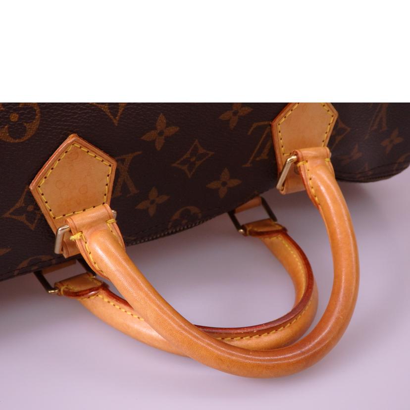 LOUIS　VUITTON ルイヴィトン ルイ・ヴィトン ビトン ショルダーバッグ ハンドバッグ トートバッグ ブラウン メンズ レディース 定番 人気 ＬＶ 斜め掛け 肩がけ/旧型スピーディ35／モノグラム/M41524//SP0***/ABランク/76