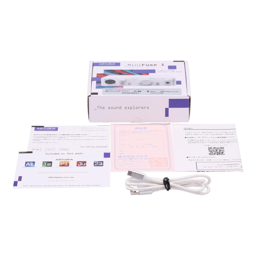 Arturia　 アートリア/USBオーディオインターフェース/MINIFUSE 1 WH//8831400445041292/Aランク/77
