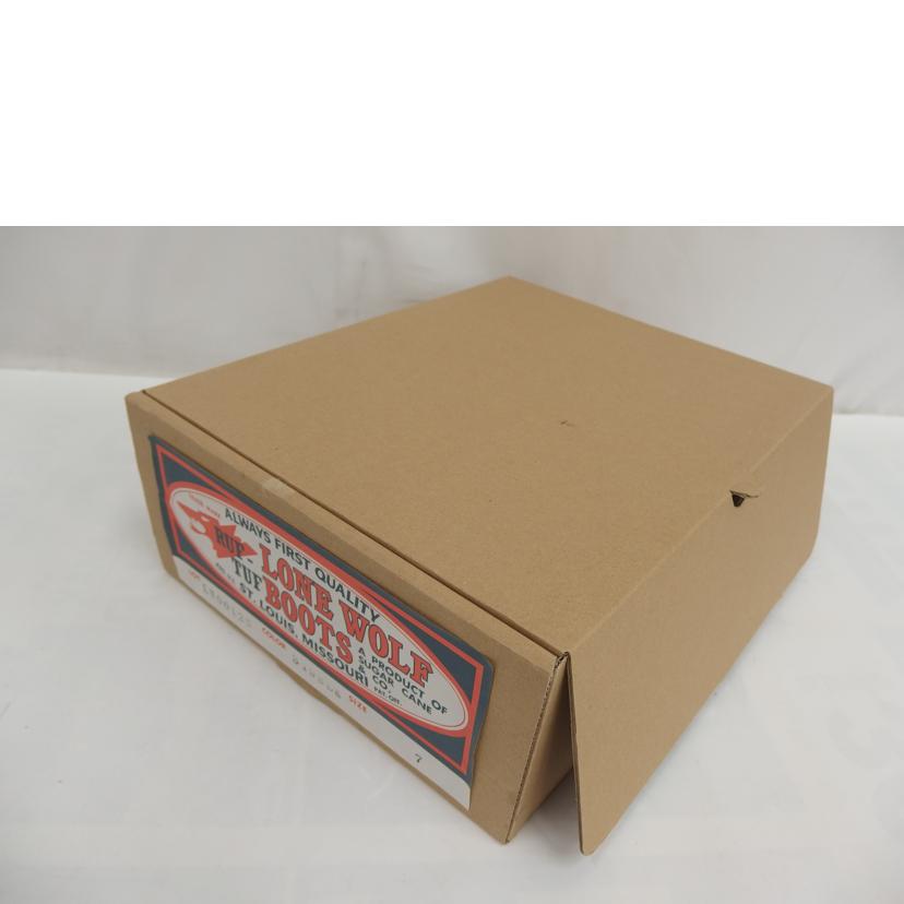 LONE　WOLF ロンウルフ/ロンウルフ　ブーツ　ロガー／ブラック/LW00125//BCランク/82