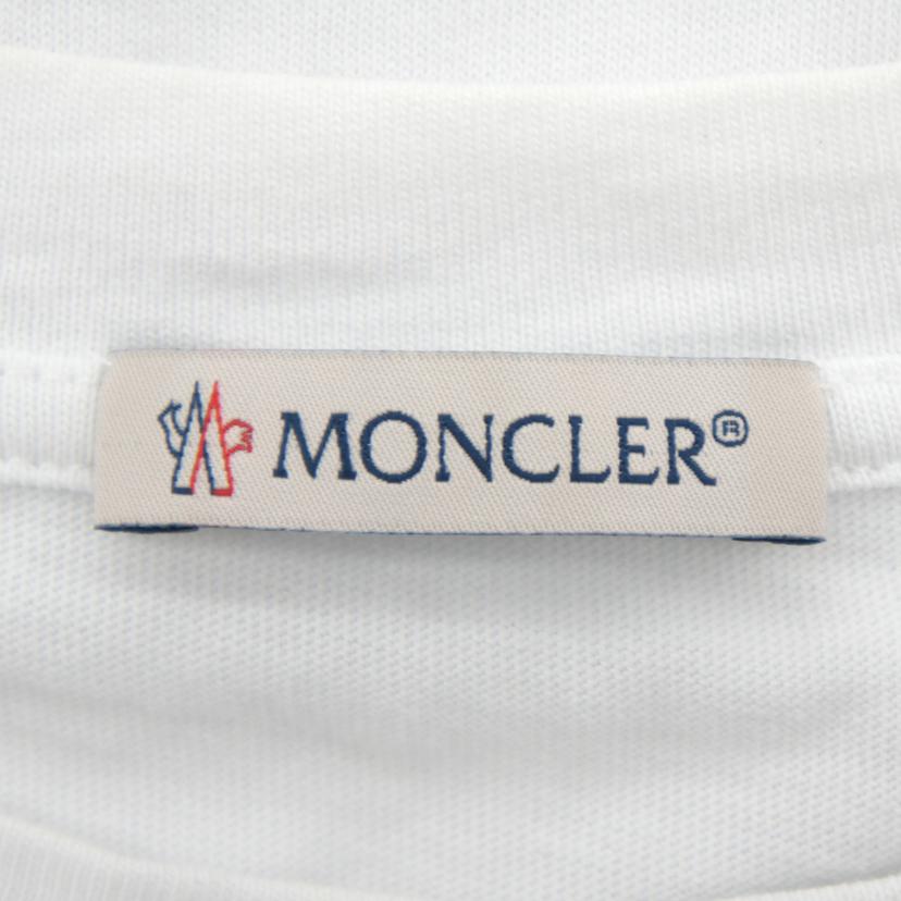 ＭＯＮＣＬＥＲ モンクレール　MONCLER　Tシャツ　ホワイト/ＭＯＮＣＬＥＲ　Ｔシャツ（白）/H10918C000438390T//Aランク/37