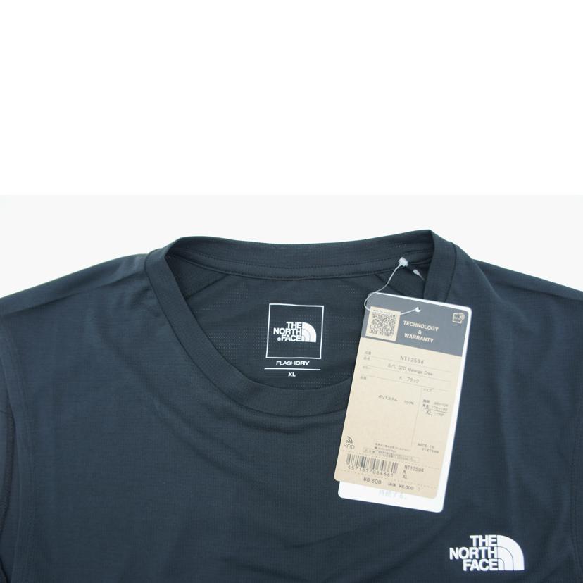 THE NORTH FACE ノースフェイス/S/L GTD Melange Crew/ブラックXLサイズ/NT12594//SAランク/06
