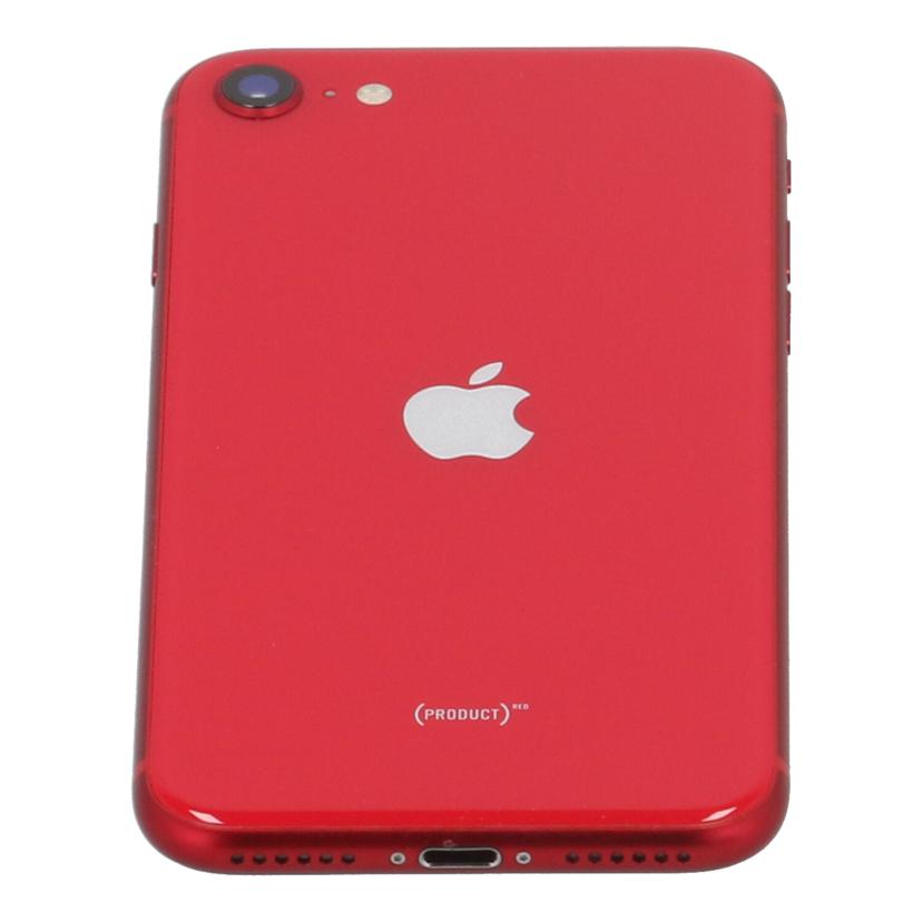 Apple　au アップル　/iPhone　SE　第2世代　128GB　RED/MXD22J/A//FFWCJ9NPPLK4/Bランク/67