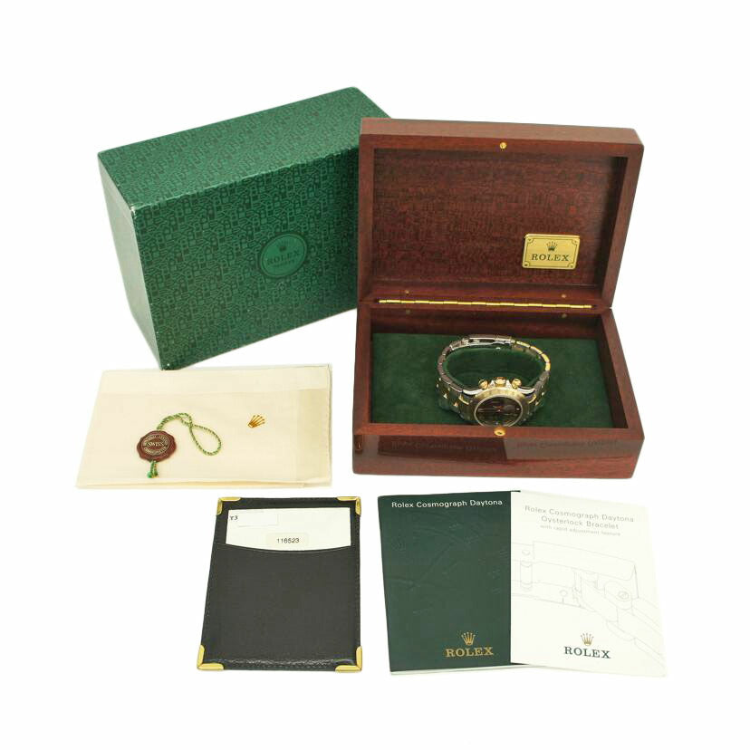 ROLEX ロレックス/コスモグラフ・デイトナ・ブラックシェルローマ／Y番/116523NR//Y38**********/SAランク/05