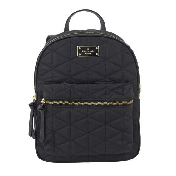 Kate　spade ケイトスペード/ナイロンキルティングリュック／ブラック/12T-01044112//Aランク/04