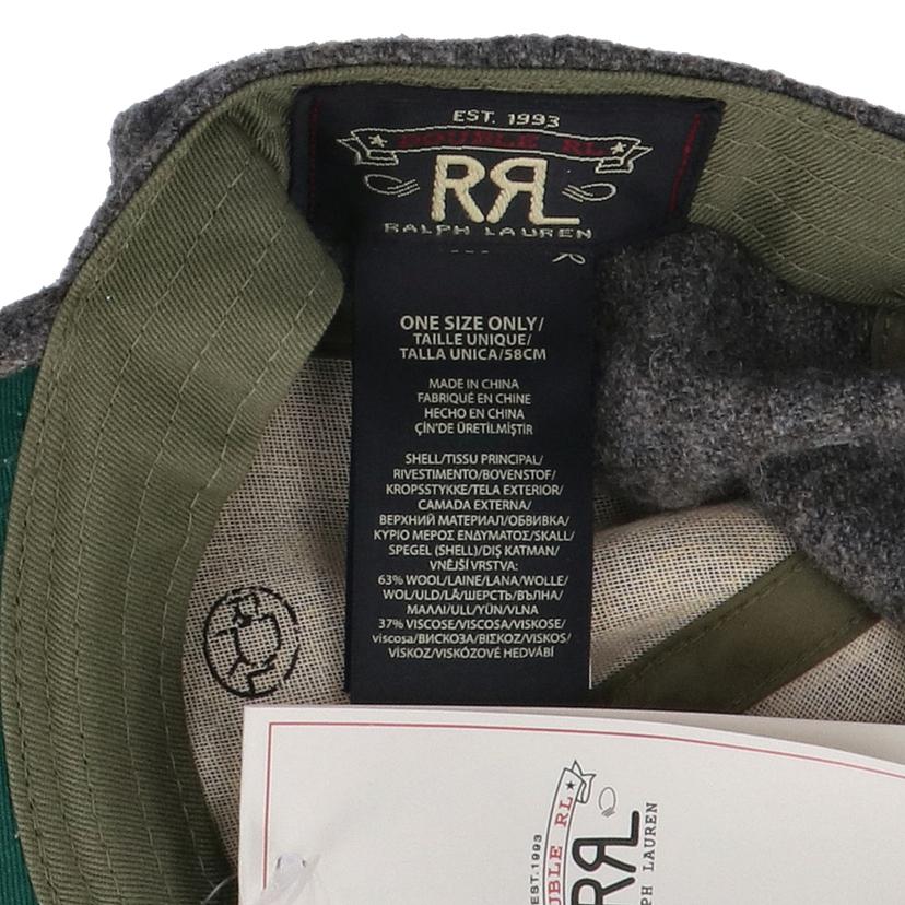 RALPH　LAUREN ラルフローレン/RRL／ウイングドロゴ／デニムボールウールキャップ/782891677001//ONE SIZE/SAランク/91