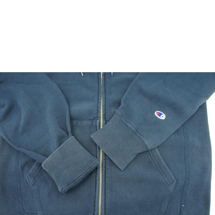 Champion チャンピオン/ジップアップパーカー　リバースウィーブ　ネイビー//Bランク/42
