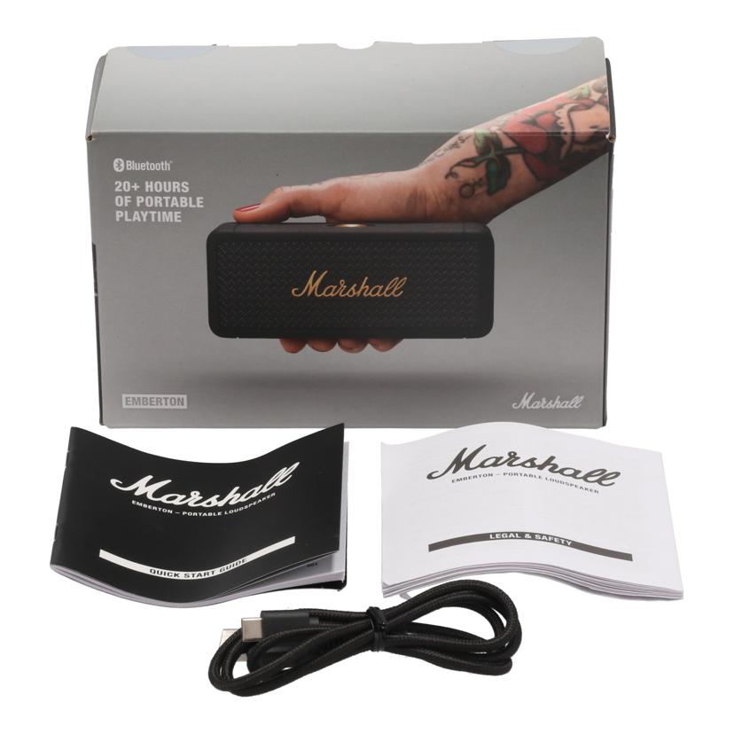 Marshall マーシャル /ワイヤレススピーカー/EMBERTON//73400553E21091I0619766/BCランク/82