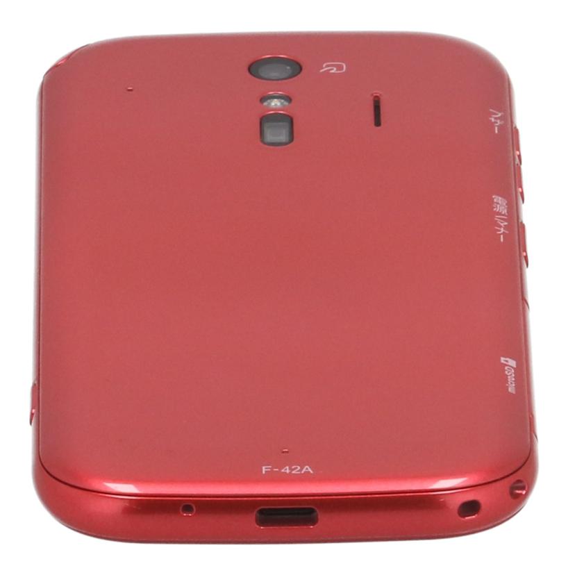 FUJITSU　FCNT　docomo 富士通 フジツウ　/らくらくスマートフォン　32GB/F-42A//f66ee4dc/ABランク/78