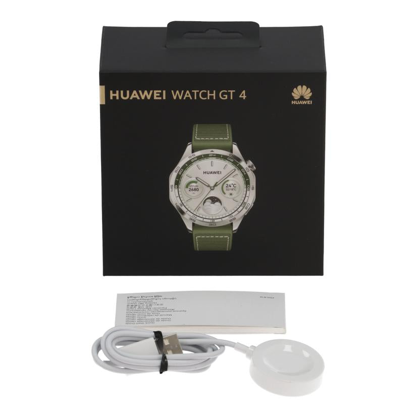 HUAWEI ファーウェイ/スマートウォッチ／WATCHGT4／グリーン/PNX-B19//B5ETQ24617002667/Aランク/06
