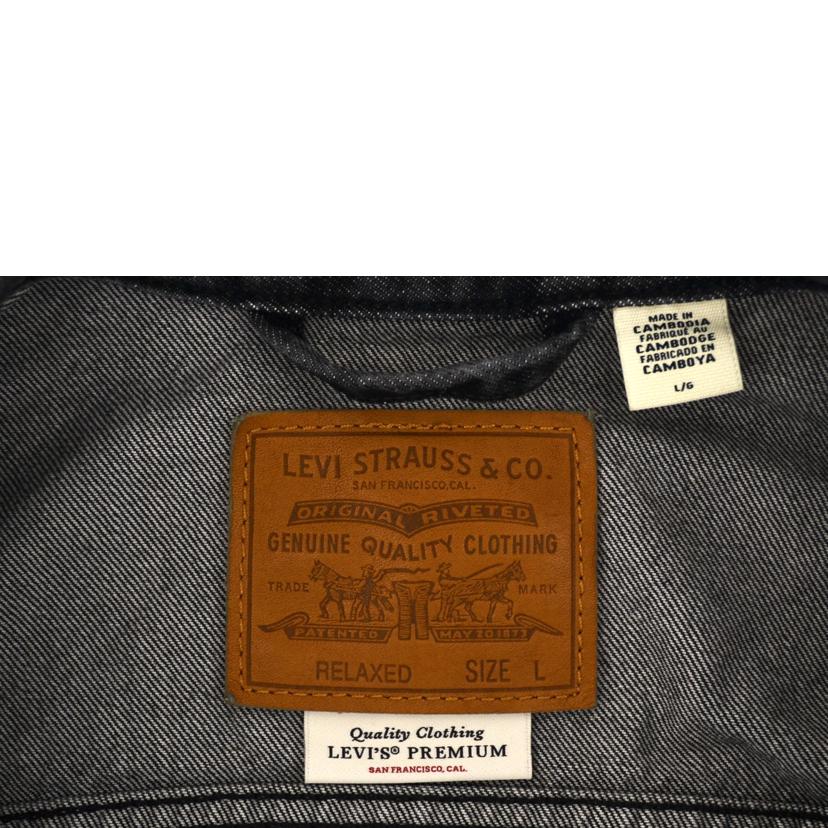 LEVI＇S リーバイス/ブラックデニムジャケット//Aランク/75