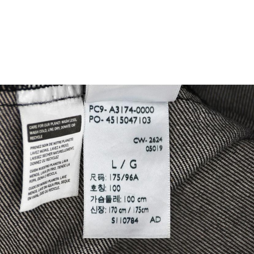 LEVI＇S リーバイス/ブラックデニムジャケット//Aランク/75