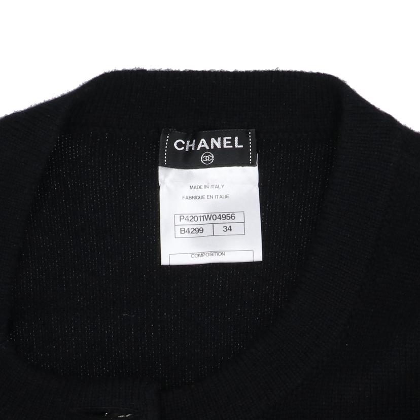 CHANEL シャネル/ココマーク/ウール×カシミアカーディガン/P42011W04956//ｻｲｽﾞ:34/ABランク/91