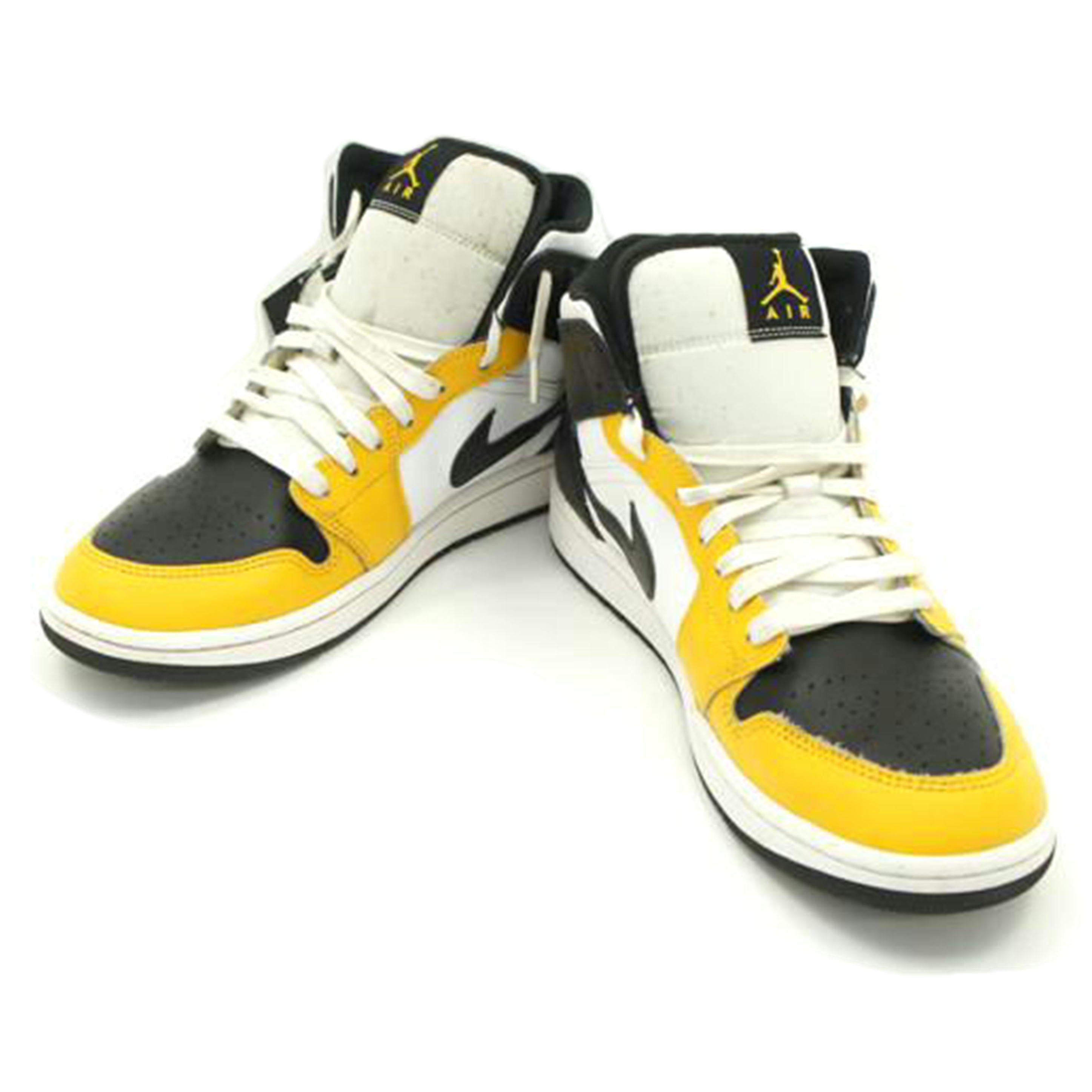NIKE ナイキ/AIR　JORDAN　1　MID　黄色×白×黒/DQ8426 701//Bランク/42