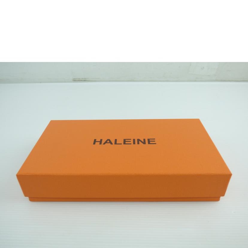 HALEINE ｱﾚﾝﾇ/ダイヤモンドパイソンレザー長財布/207562//Aランク/64