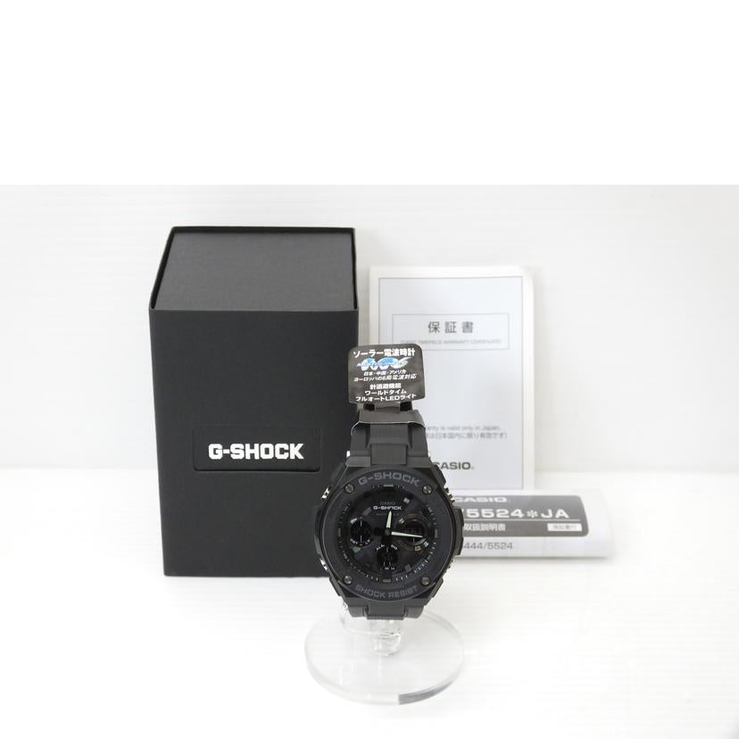 CASIO カシオ/G－SHOCK／GST－W100シリーズ／G－STEEL／電波ソーラー/GST-W100G-1BJF//SAランク/88