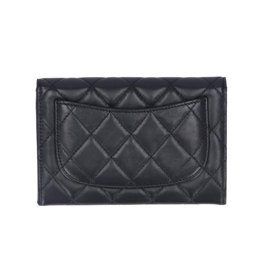 CHANEL シャネル/マトラッセ二つ折り財布／ラムスキン//109*****/ABランク/94