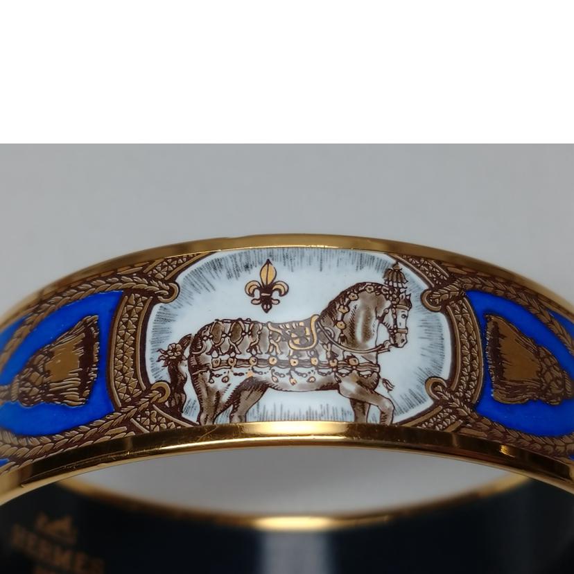 HERMES エルメス/バングル　エマイユ　馬モチーフ//Bランク/52