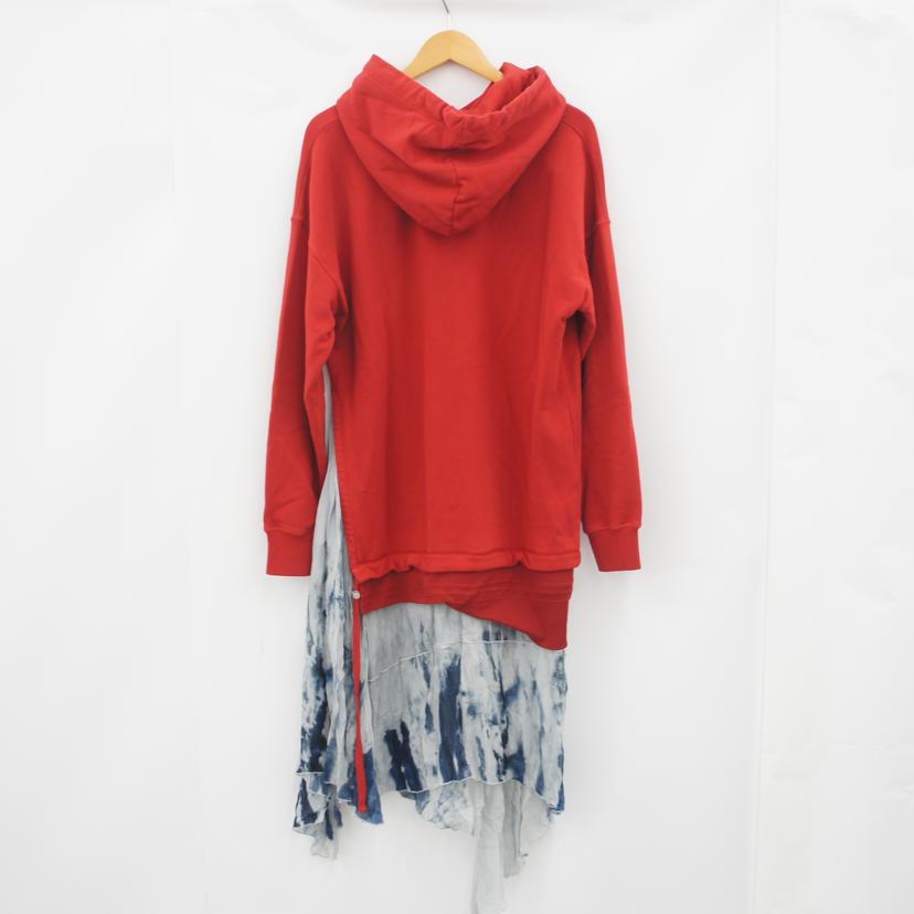 DIESEL ディーゼル/DIESEL／スカートドッキングプルオーバースエットパーカー/fAO6243-OKFAZ-44QA//Sランク/81