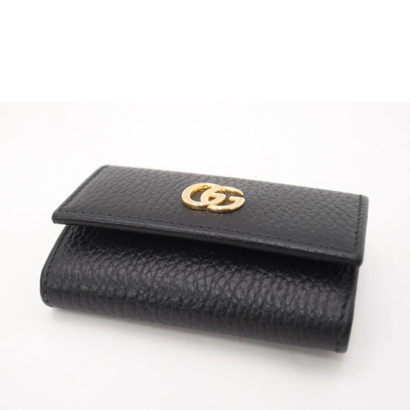 GUCCI グッチ/GGマーモント6連キーケース／ブラック/456118//114*/Aランク/69