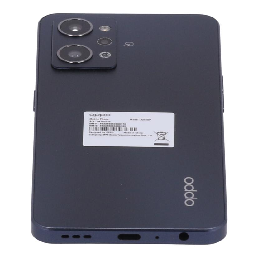 OPPO　Y！mobile オッポ　/スマートフォン／OPPO　Reno7　A　128GB/A2010P//3810c04b/Aランク/65